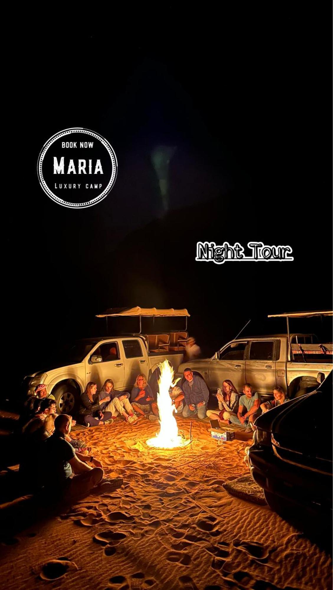 Rum Maria Luxury Camp & Bubble Rooms Wadi Rum Exteriör bild